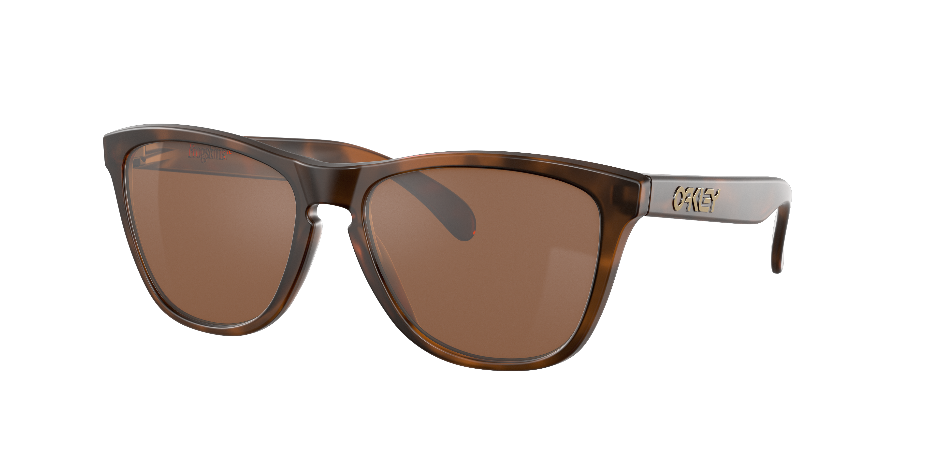 Oakley Frogskins™ XL (55 - 17) with Brown lenses and Tortoise