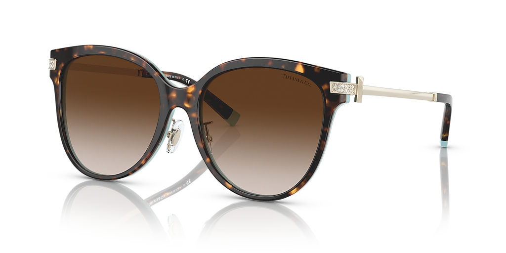 Tiffany & Co. TF4193BF XL (55 - 17) with Brown lenses and Brown