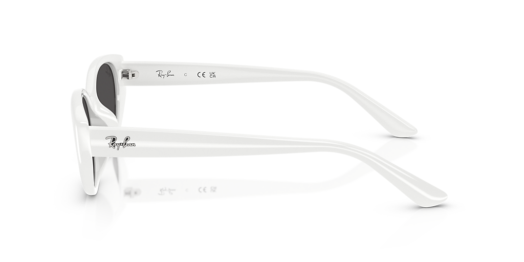 Ray-Ban RB4457D Bio-Based L (55 - 19) with Grey lenses and White
