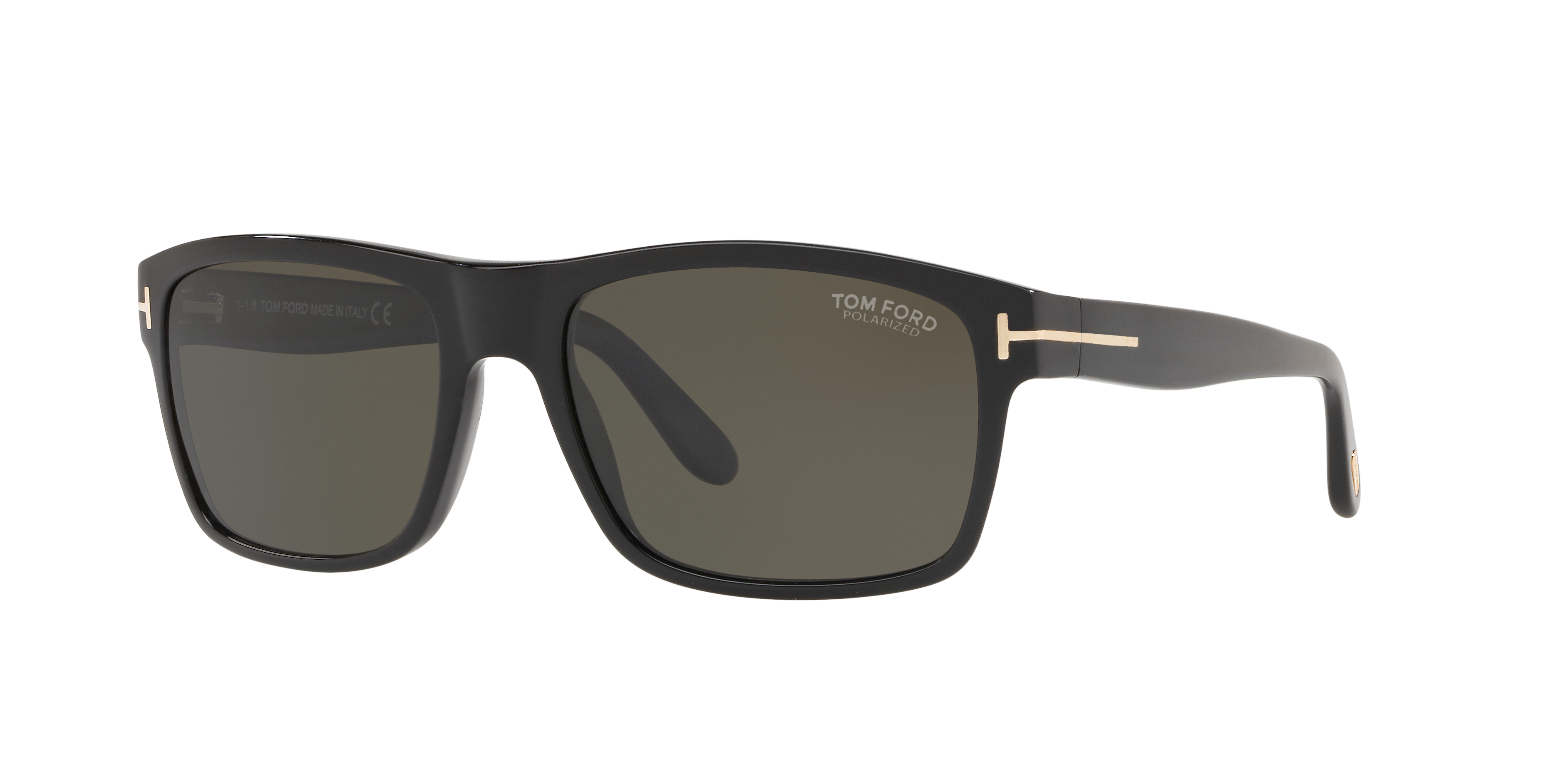 Tom Ford FT0678 L (58 - 18) with Grey lenses and Black frame