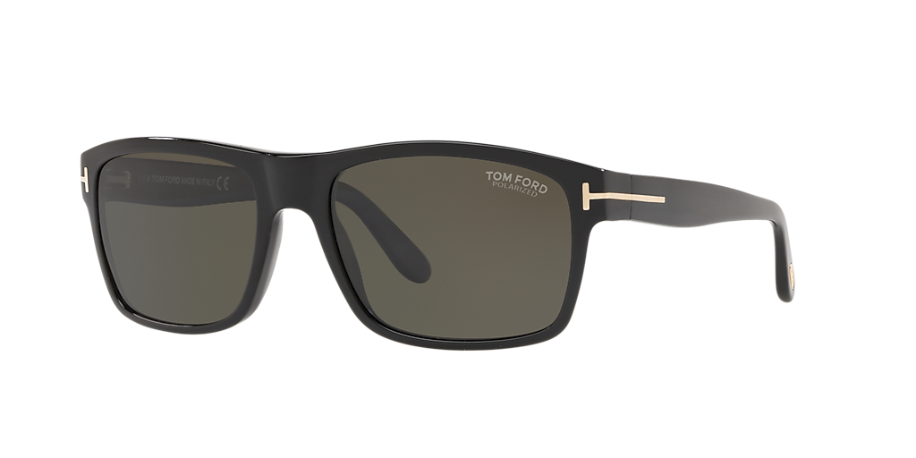 Tom Ford FT0678 L (58 - 18) with Grey lenses and Black frame