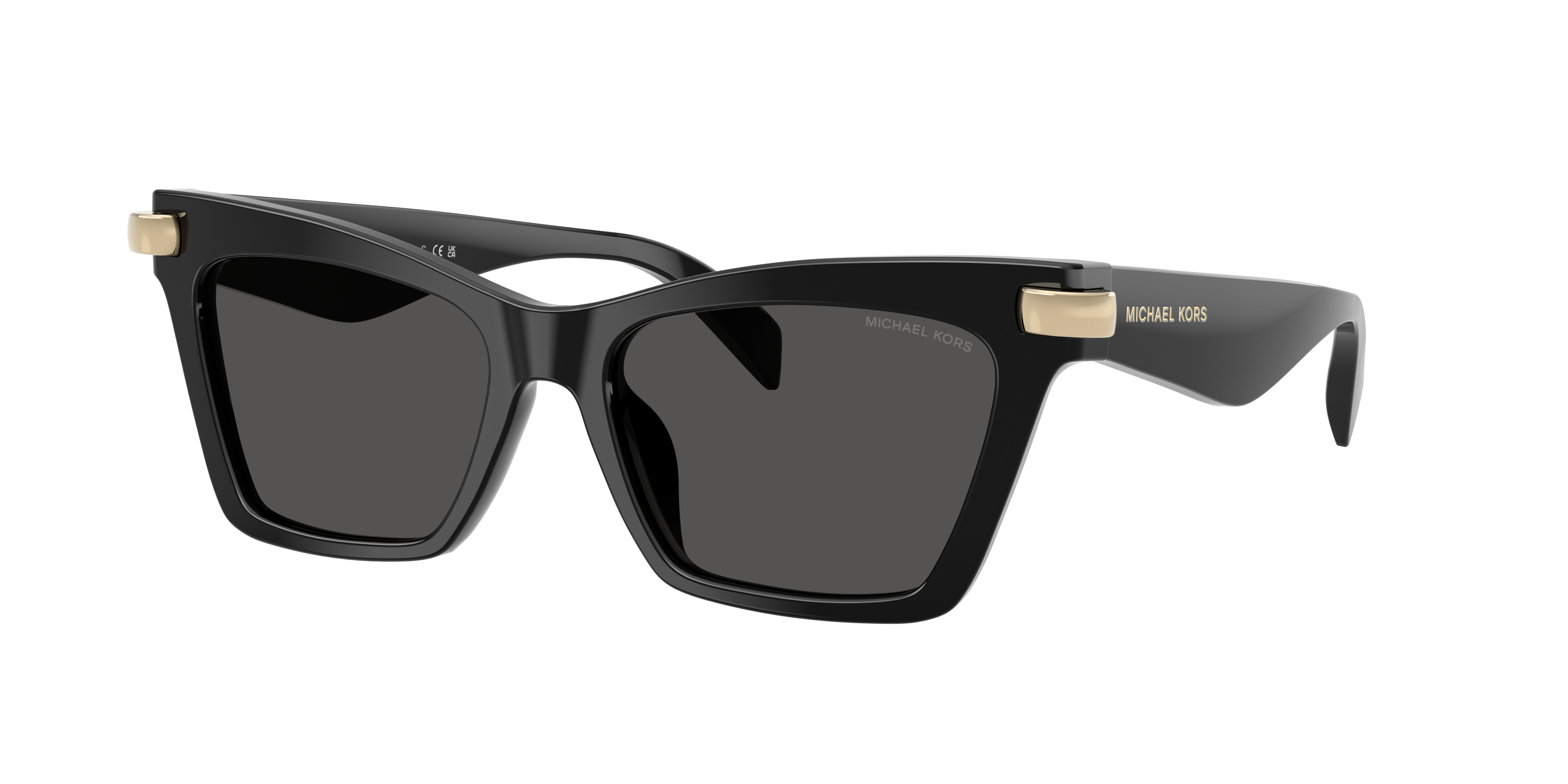 Michael Kors Woman Sunglass Grand Cayman -  Frame color: Black, Lens color: Grey