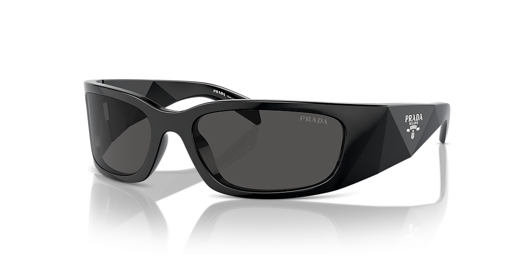 Prada PR A14S L (60 - 18) with Grey lenses and Black frame