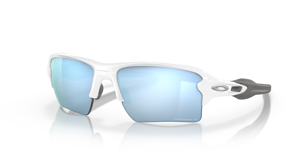 Oakley Flak® 2.0 XL S (59 - 12) with Blue lenses and White frame