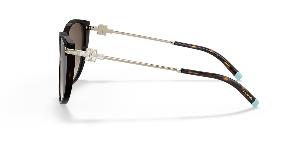 Tiffany & Co. TF4178 XL (57 - 16) with Brown lenses and Tortoise