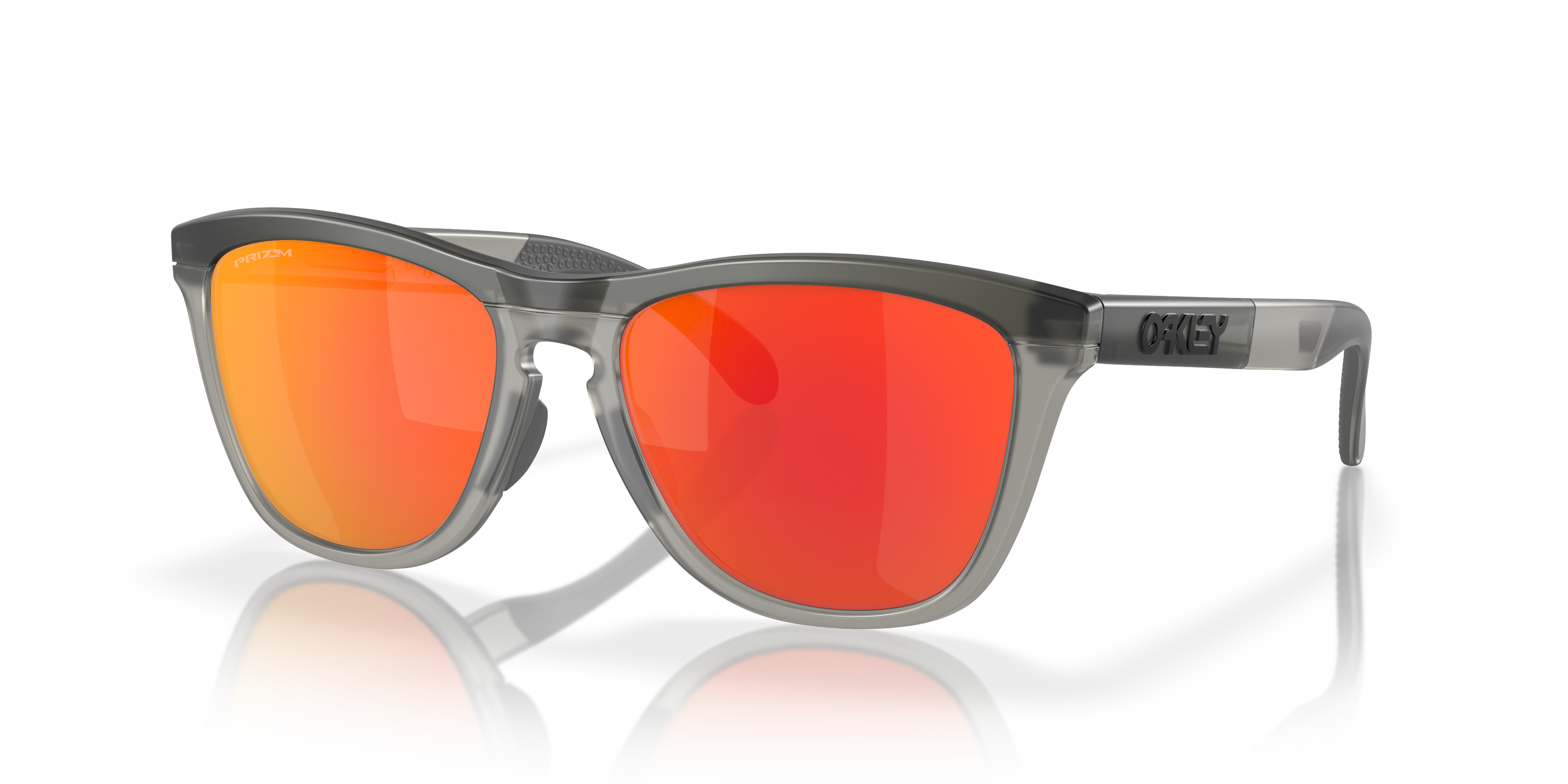 Oakley Frogskins™ Range L (55 - 17) with Orange lenses and Grey