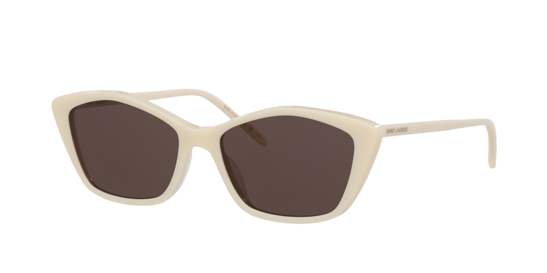 Saint Laurent SL 775 005 Women’s Sunglasses White Size 57 - Free RX Lenses - Free RX Lenses