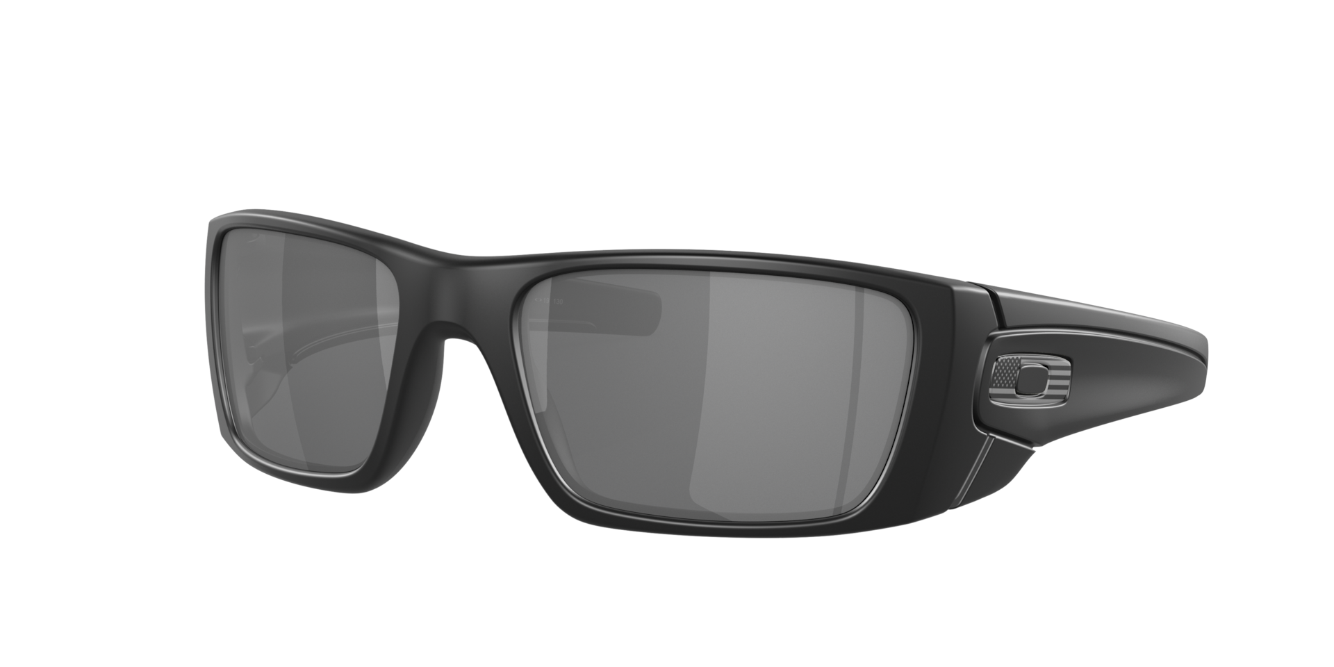 Oakley Mann Sunglass Standard Issue Fuel Cell USA Flag Collection - Rahmenfarbe: Matt Schwarz, Linsenfarbe: Black Iridium