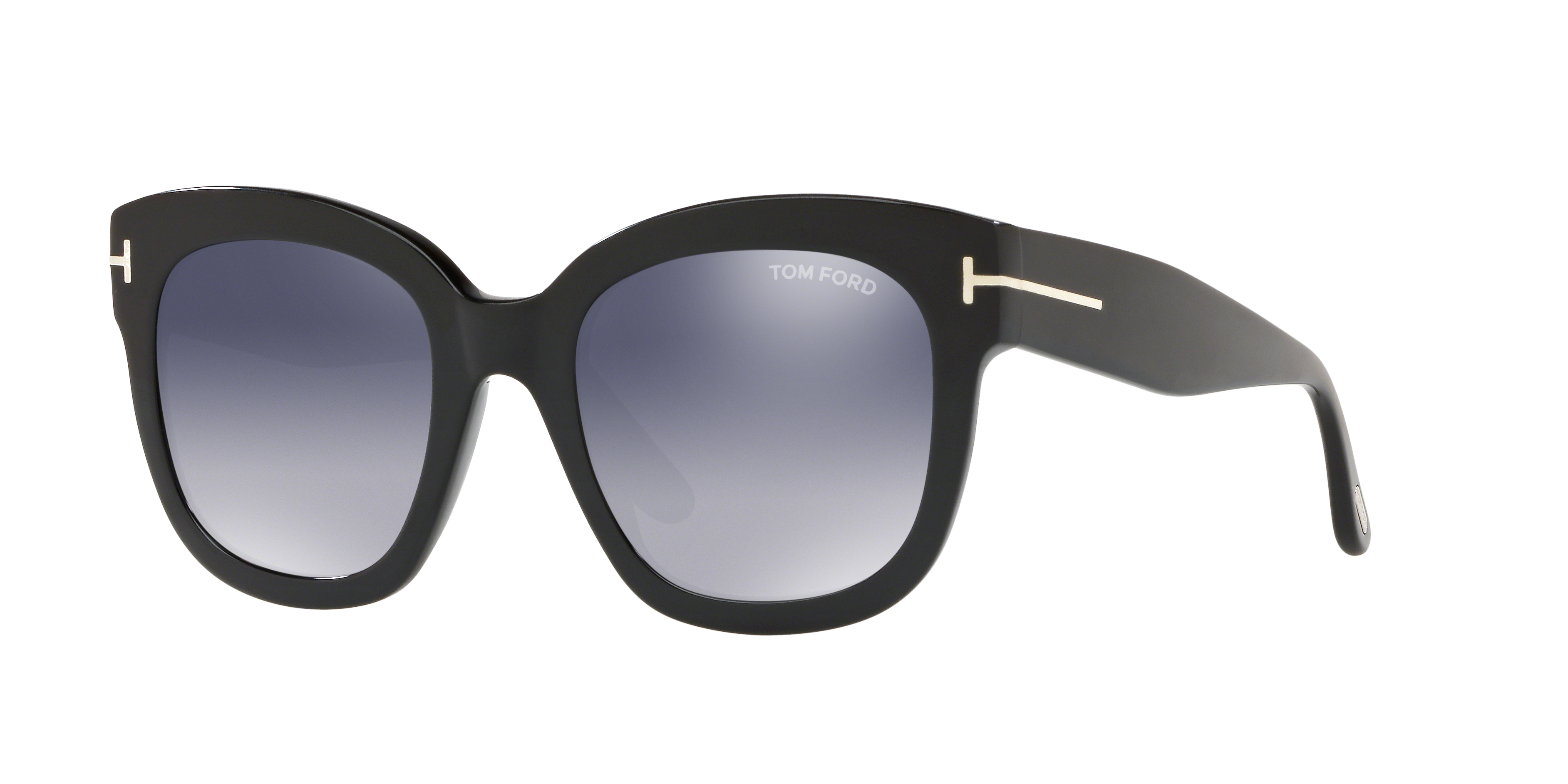Tom Ford FT0613 XXL (52 - 22) with Grey lenses and Black frame