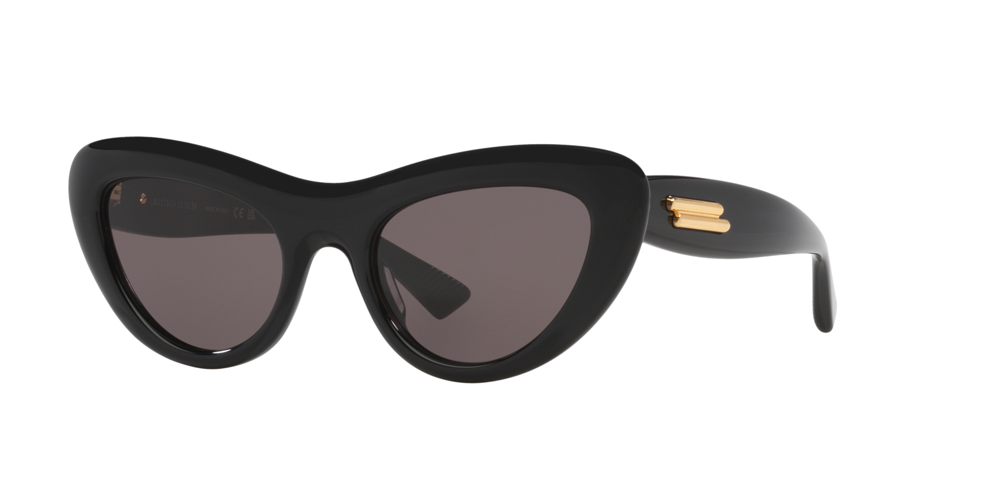 Bottega Veneta Femme Sunglass BV1282S - Couleur du Monture Noir Couleur de Lentille Gris 390 €