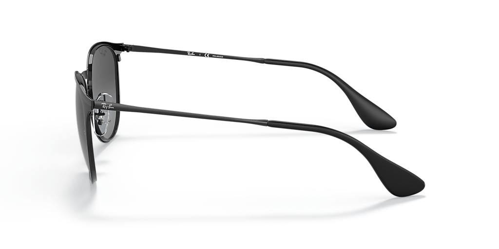Ray-Ban Erika Metal M (54 - 19) with Grey lenses and Black frame