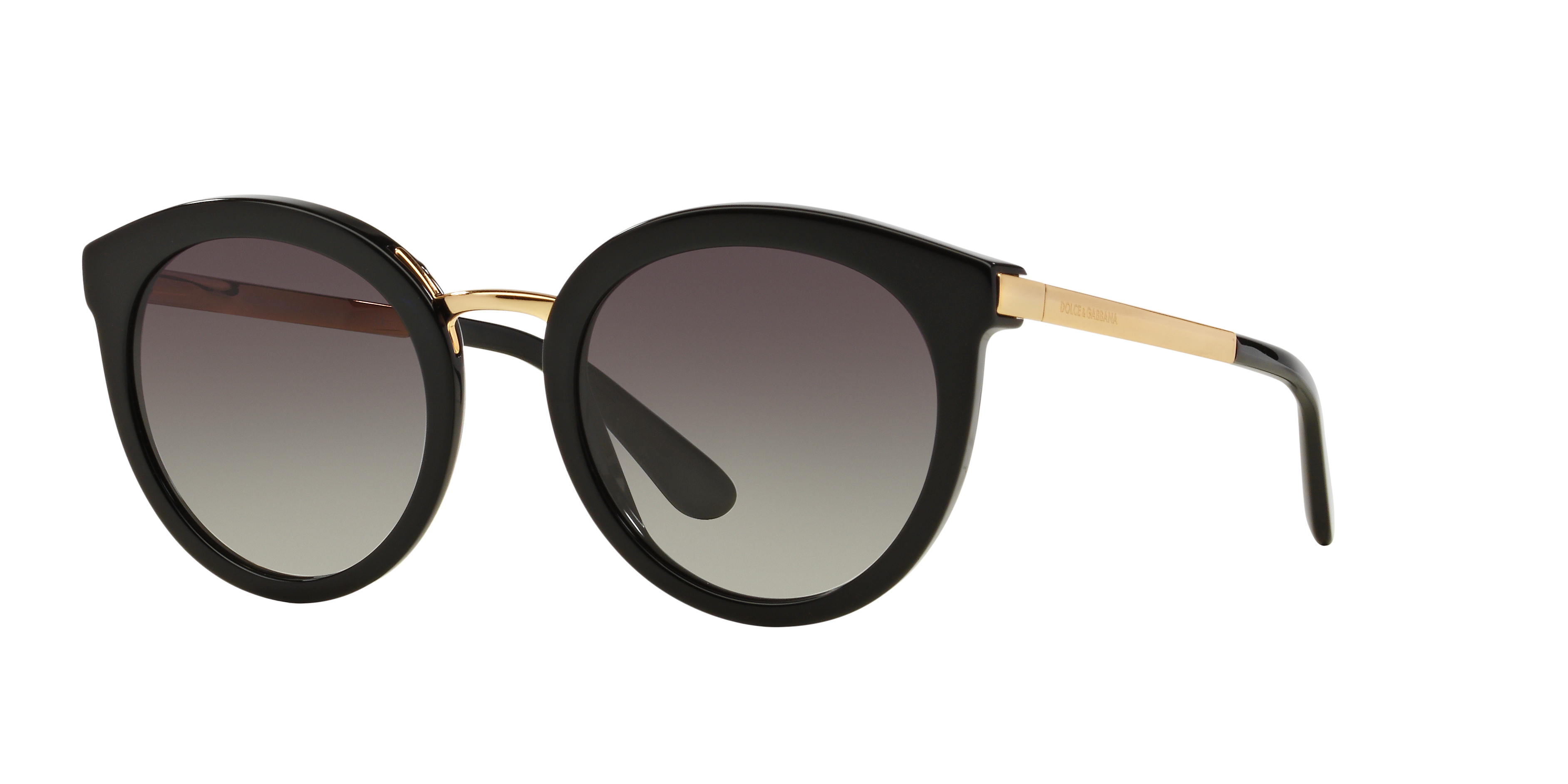 Dolce&Gabbana DG4268 L (52 - 22) with Grey lenses and Black frame