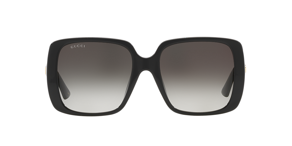 Gucci GG0632SA XL (56 - 18) with Grey lenses and Black frame