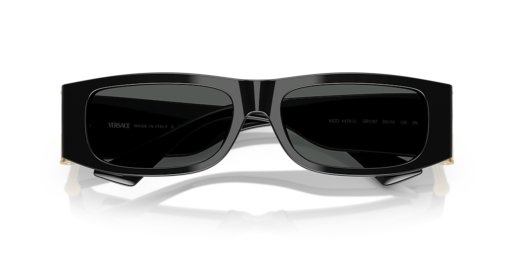 Versace VE4476U XXL (55 - 16) with Grey lenses and Black frame