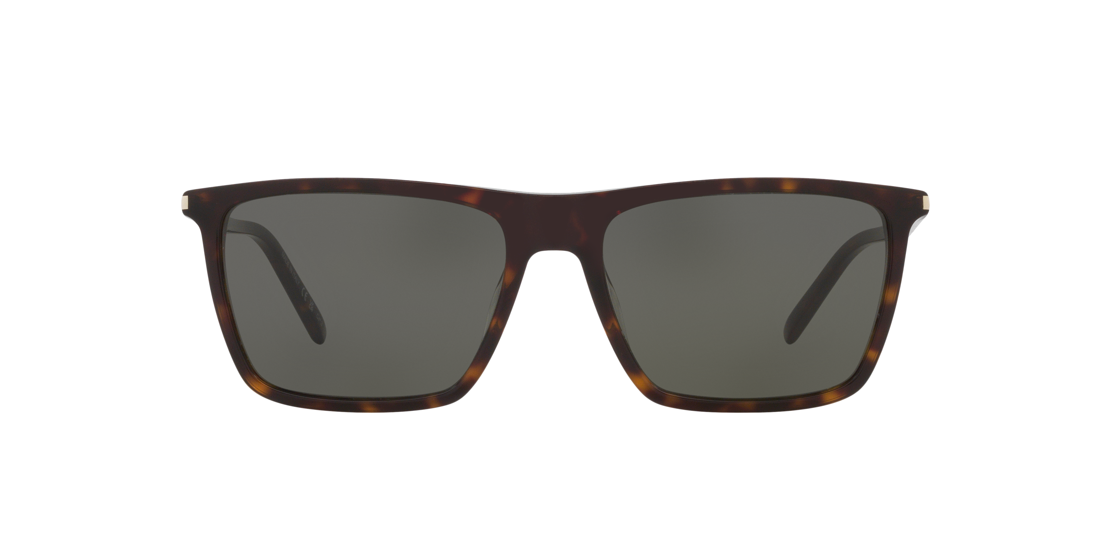 Saint Laurent SL 668 M (56 - 17) with Grey lenses and Tortoise
