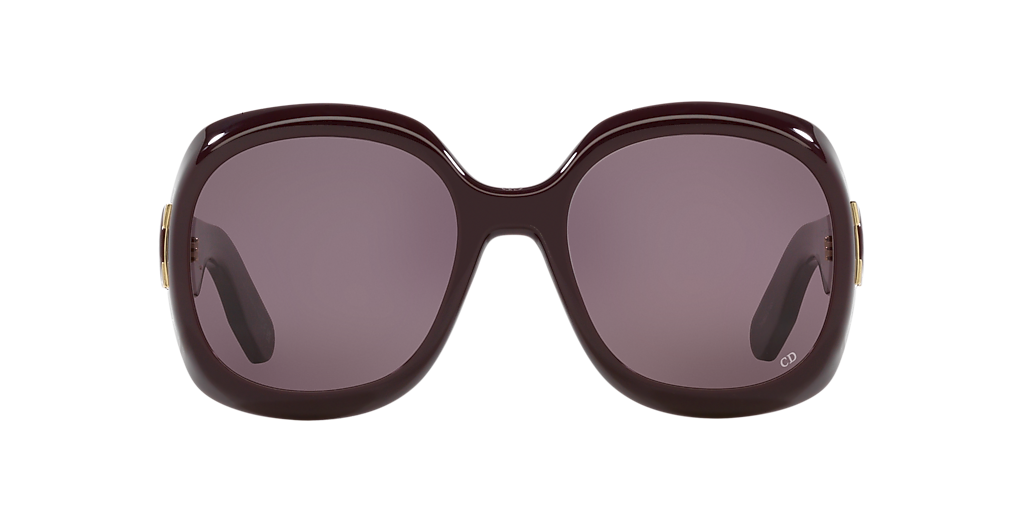 Dior Classic Duo ブラウンサングラス DIOR Lady 9522 R2I XXS (58 - 21) with Red lenses and Red frame