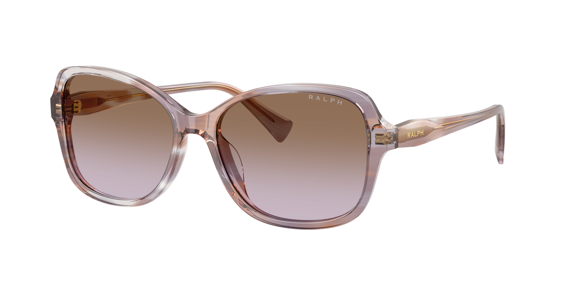 Ralph Femme Sunglass RA5351U - Couleur du Monture Ray Marron Couleur de Lentille Violet dgrad 98 €