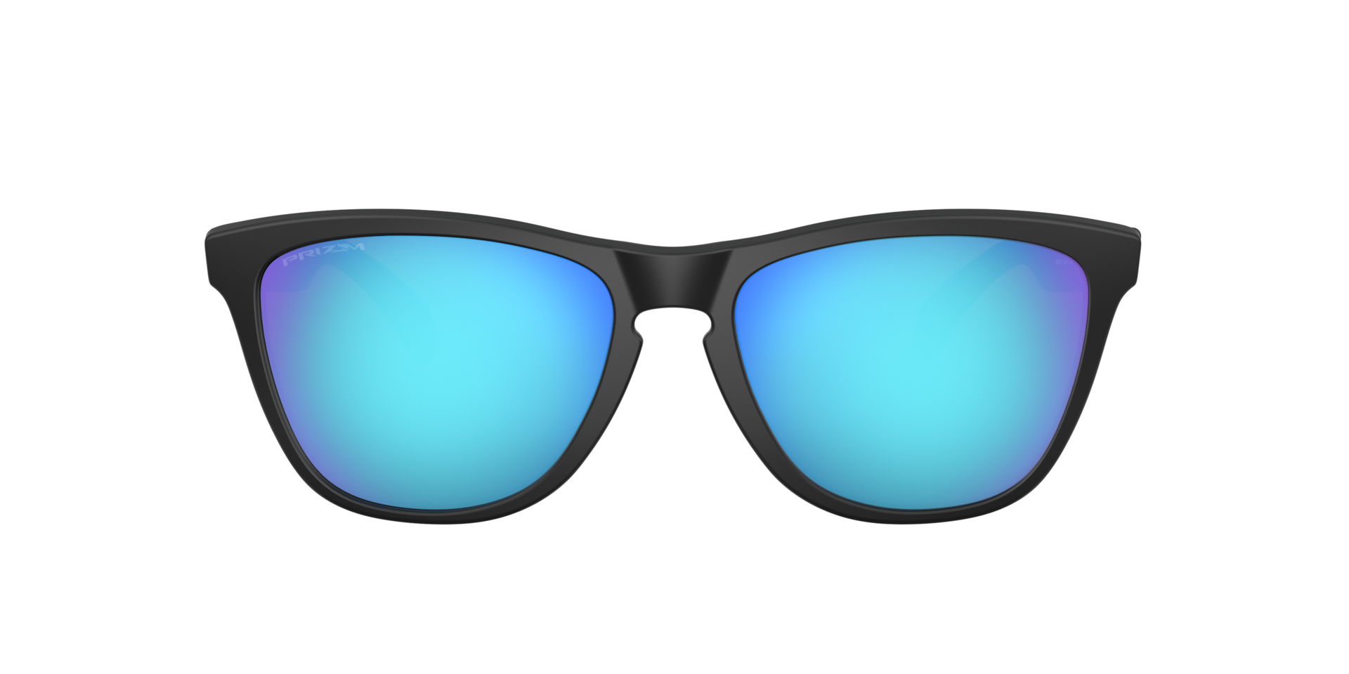 Oakley Frogskins™ (Low Bridge Fit) XL (54 - 17) with Blue lenses