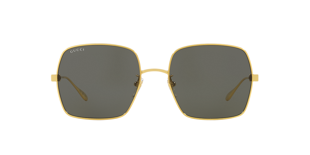 Gucci GG1434S L (57 - 19) with Grey lenses and Gold frame