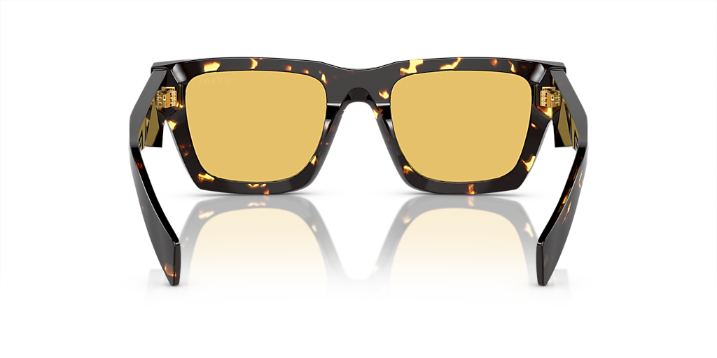 Prada PR A06S M (50 - 21) with Yellow lenses and Brown frame