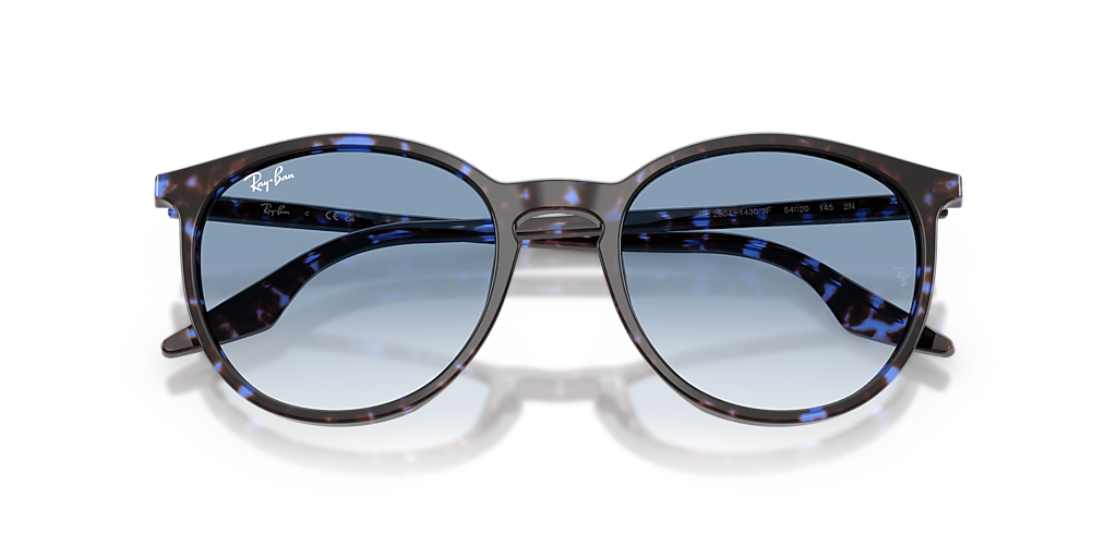 Ray-Ban RB2204 L (54 - 20) with Blue lenses and Blue frame