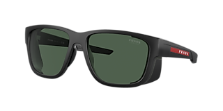 Prada Linea Rossa PS 50ZS XXL (65 - 14) with Brown lenses and Grey