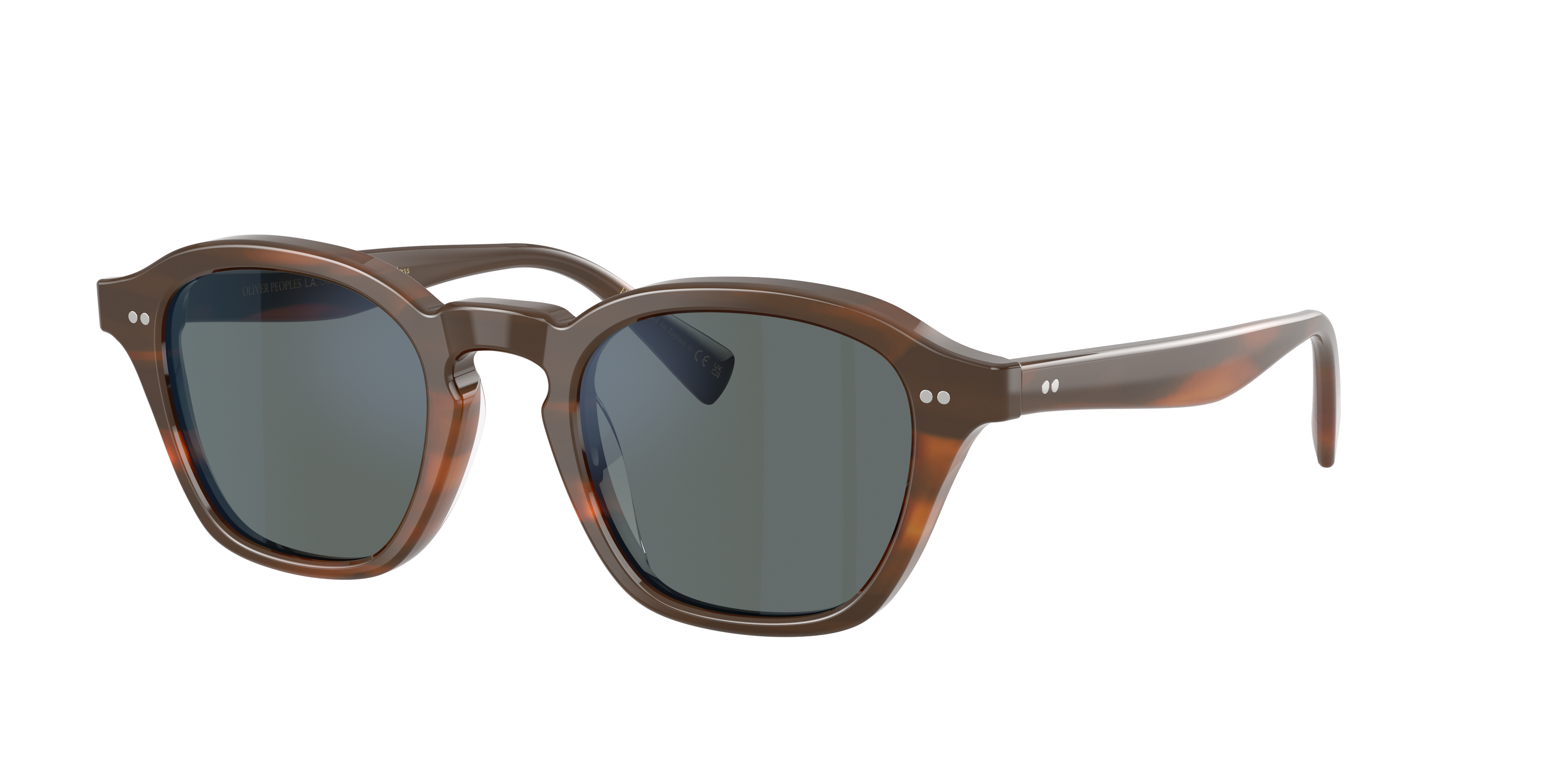 OLIVER PEOPLES Vintage Gloss サングラス Oliver Peoples OV5580SU Eyles M (48 - 22) com Lentes Azul e