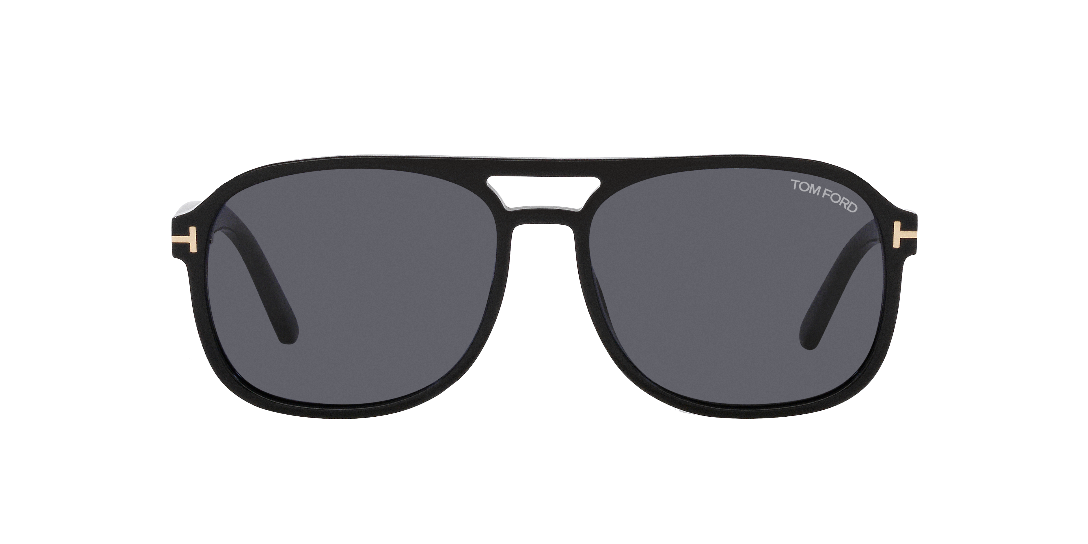 Tom Ford Rosco XXL (58 - 16) with Grey lenses and Black frame
