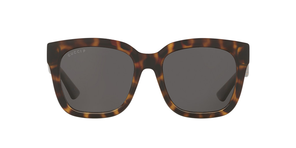 Gucci GG1338S M (54 - 19) with Brown lenses and Tortoise frame