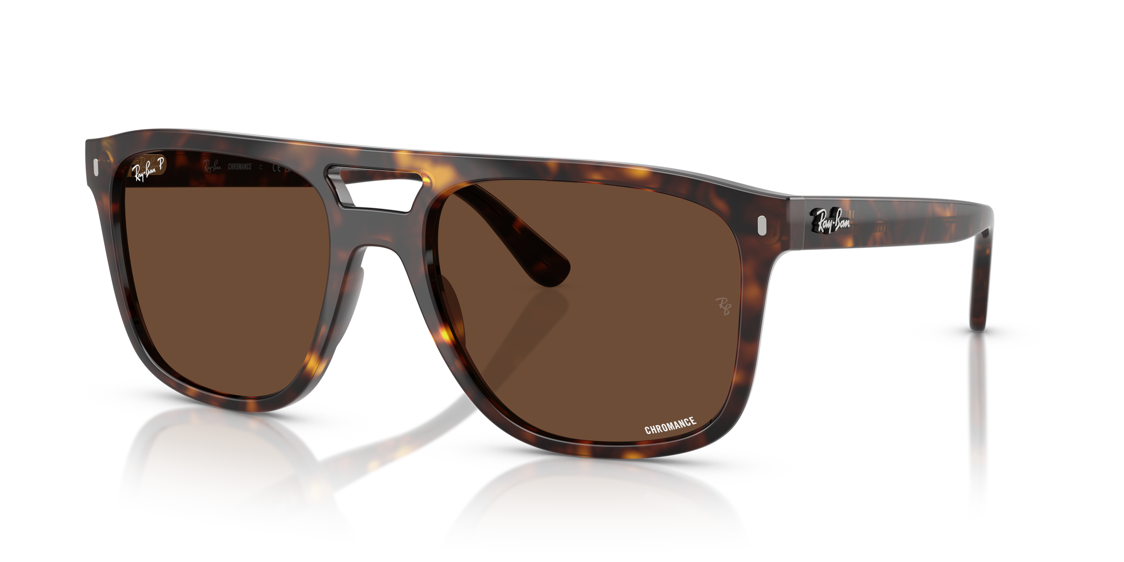 Ray-Ban RB2213 Polarized+ Lenses XL (58 - 20) with Brown lenses