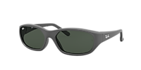 Ray-Ban Daddy-O XL (59 - 17) with Green lenses and Black frame