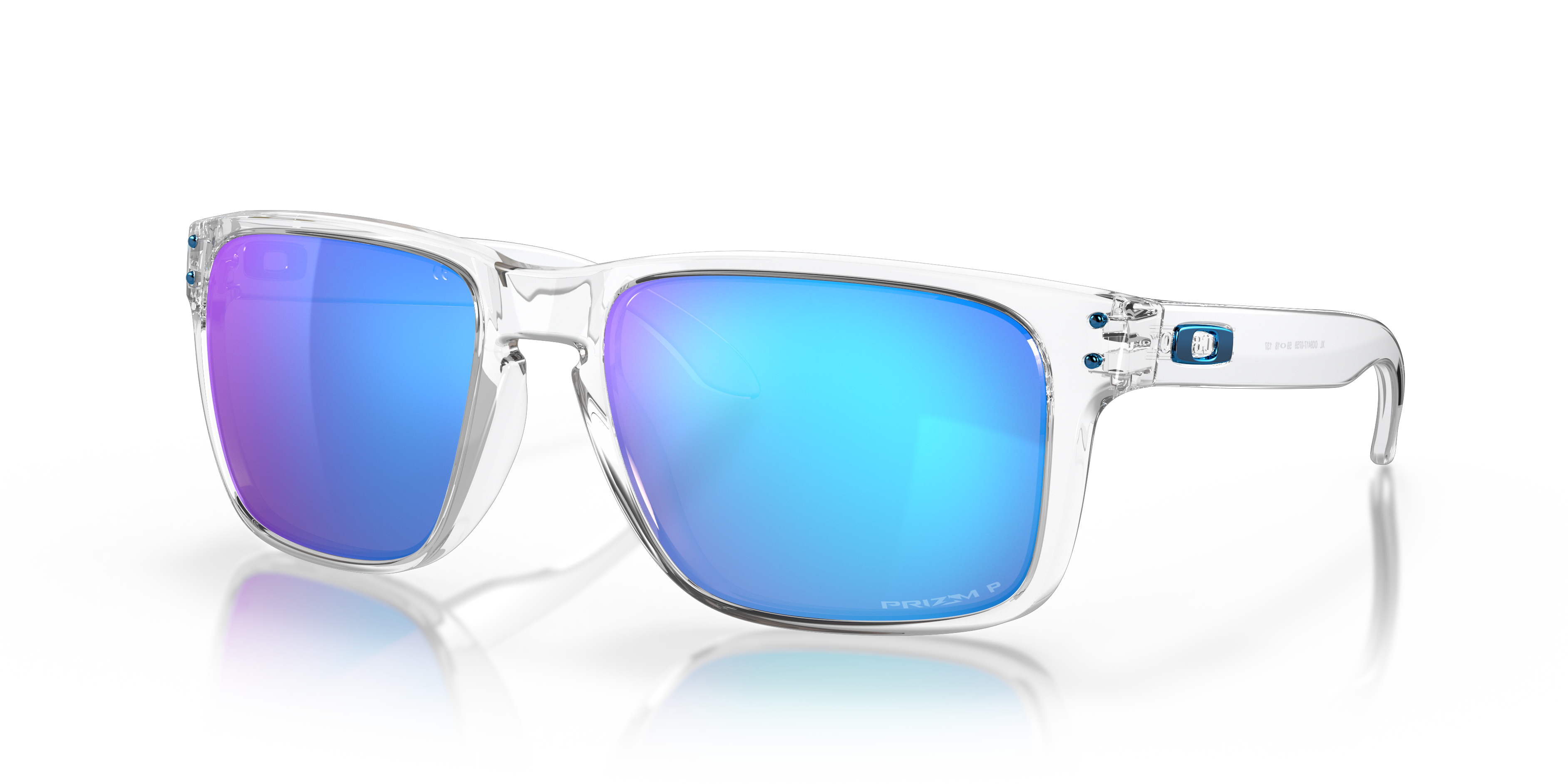 Oakley Holbrook™ XL XL (59 - 18) with Blue lenses and Transparent