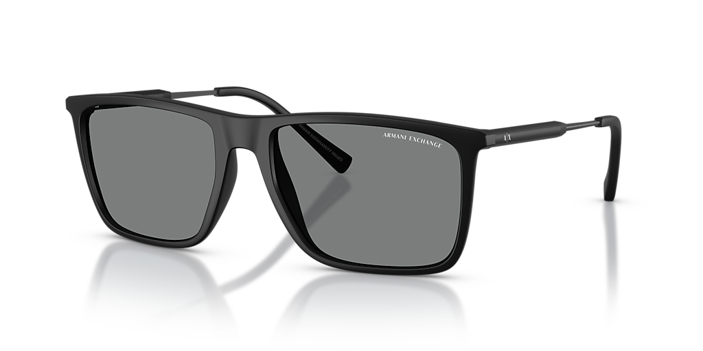 Armani Exchange AX4160S L (57 - 18) with Grey lenses and Black