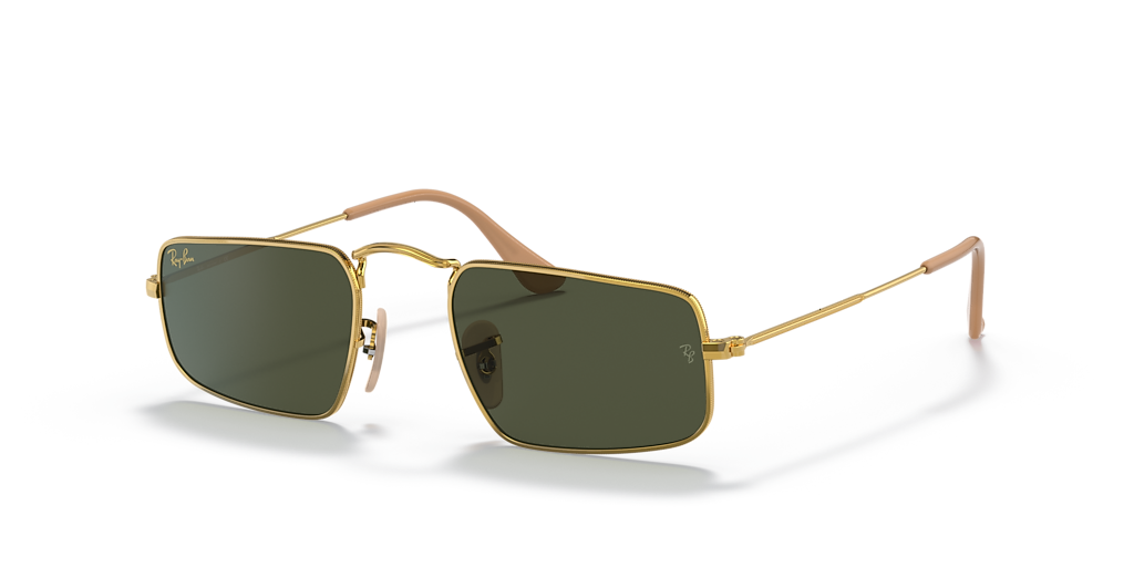 Ray-Ban Julie S (49 - 20) with Green lenses and Gold frame