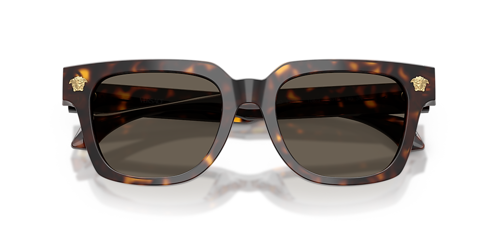 Versace VE4510U L (52 - 19) with Brown lenses and Tortoise  display picture 1