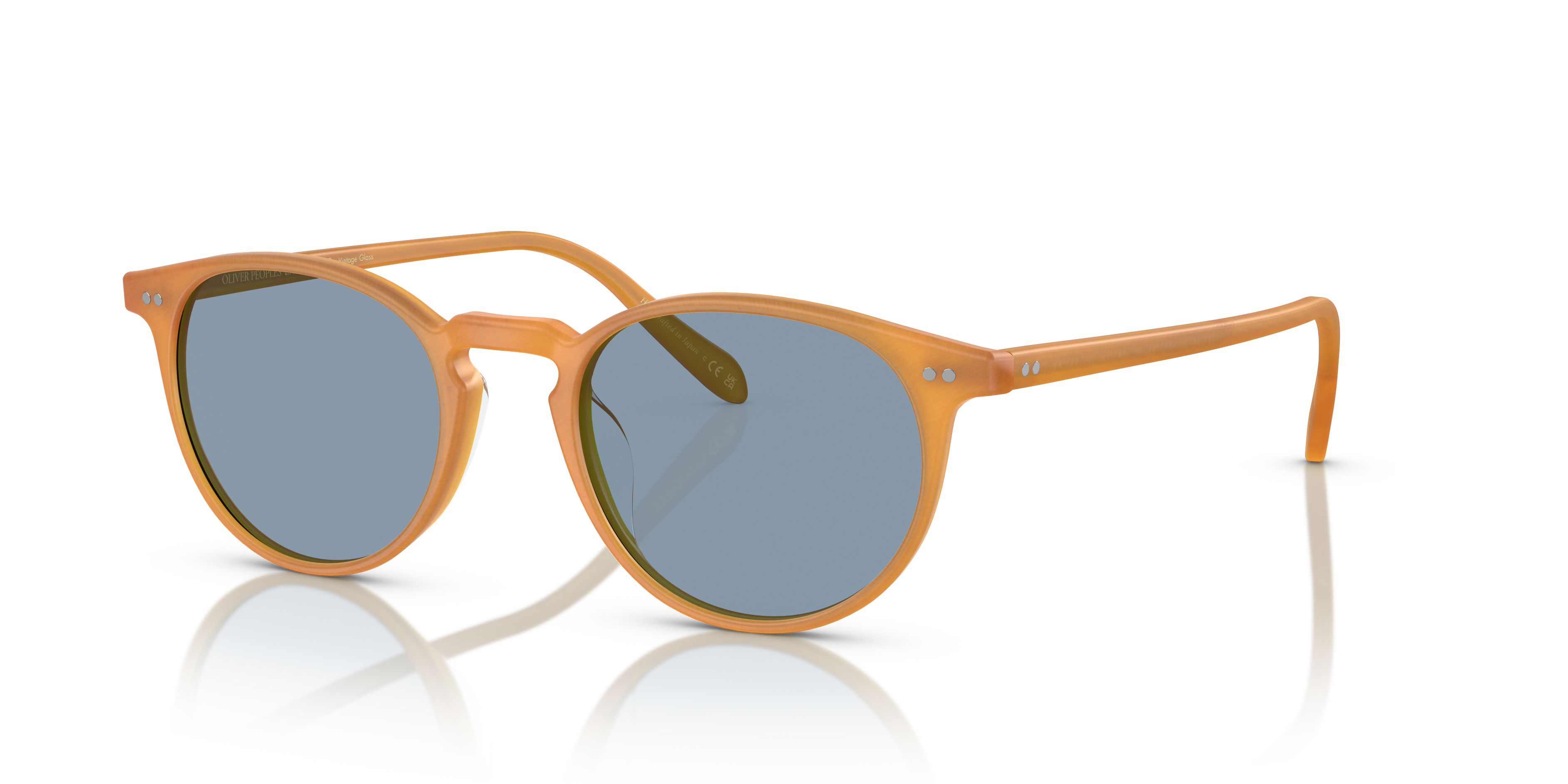 Oliver Peoples OV5004SU Riley Sun S (49 - 20) with Blue lenses and
