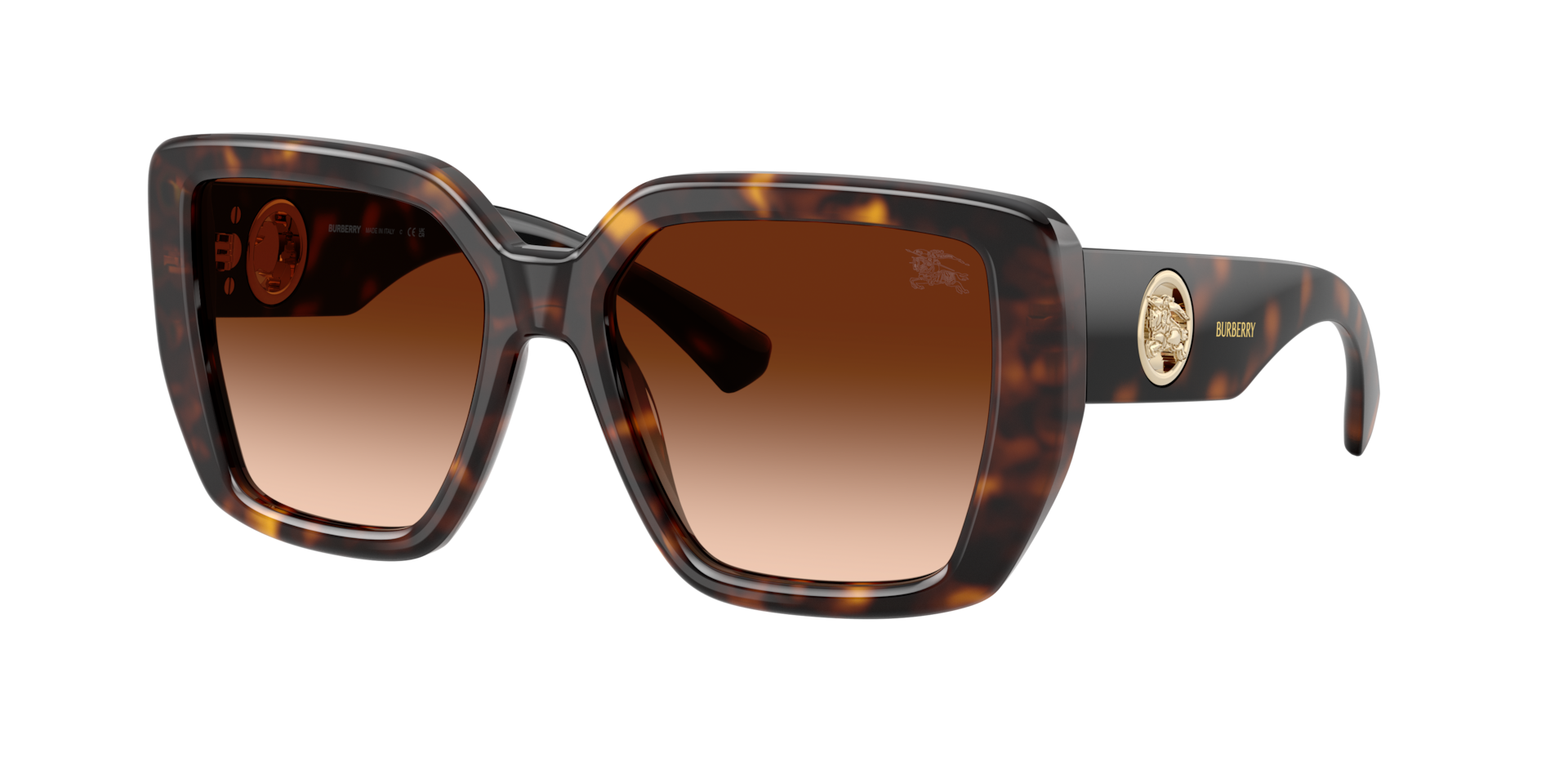 Burberry Woman Sunglass BE4471 -  Frame color: Dark Havana, Lens color: Brown Gradient