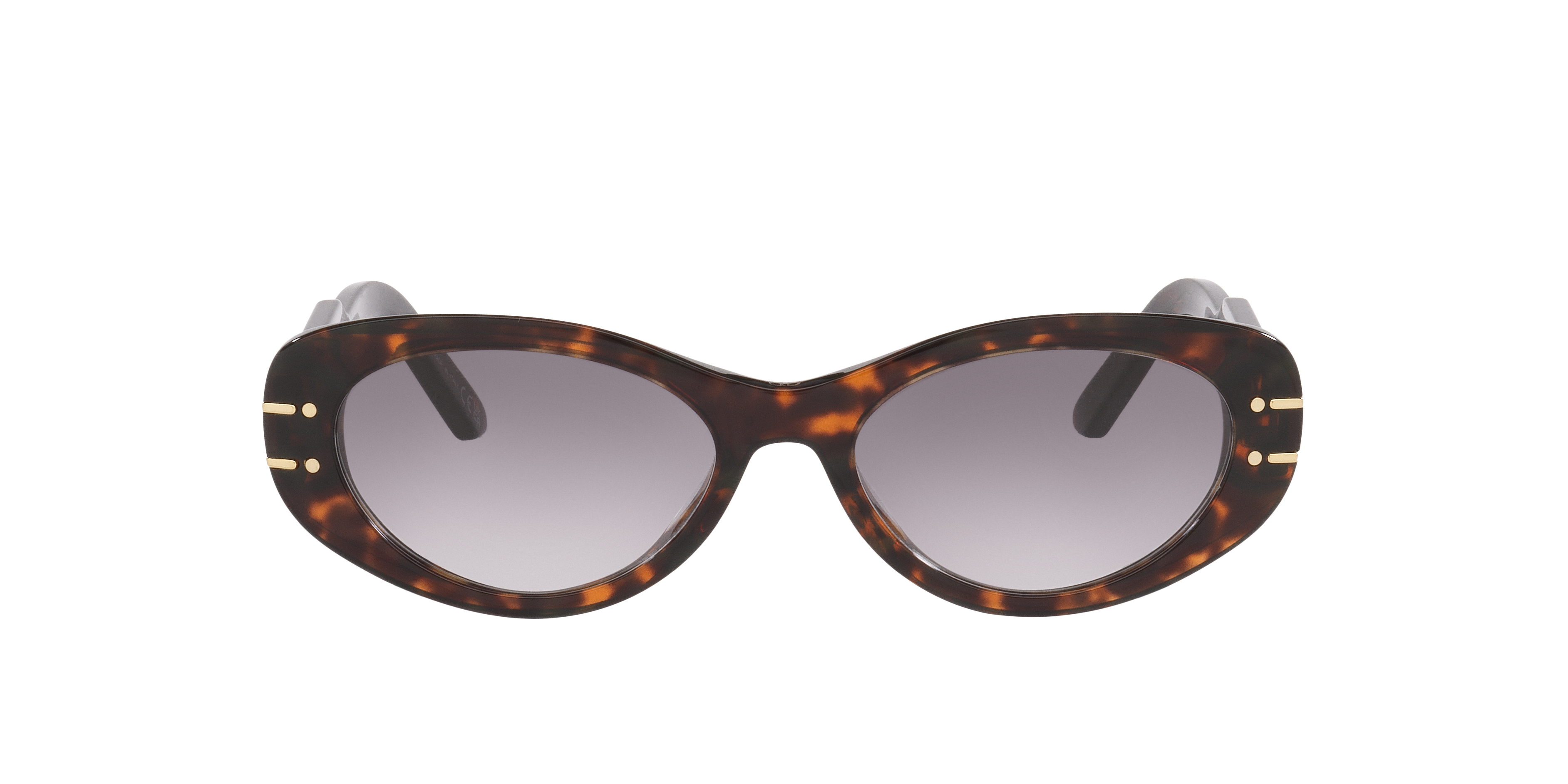 DIOR CD40170U XS (53 - 17) with Grey lenses and Tortoise frame
