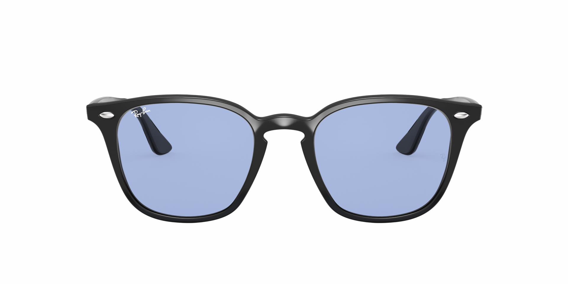 Ray-Ban RB4258 L (52 - 20) with Blue lenses and Black frame
