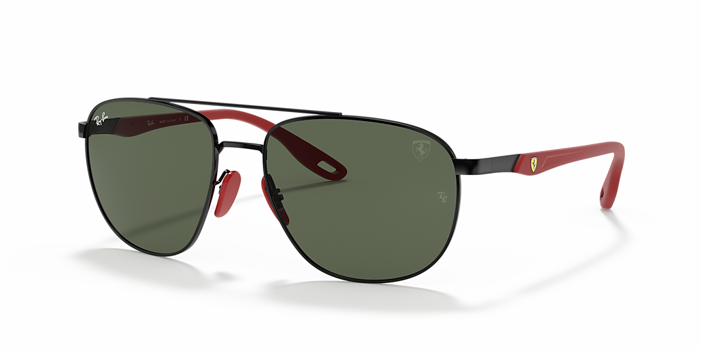 Ray-Ban RB3659M Scuderia Ferrari Collection L (57 - 17) with Green