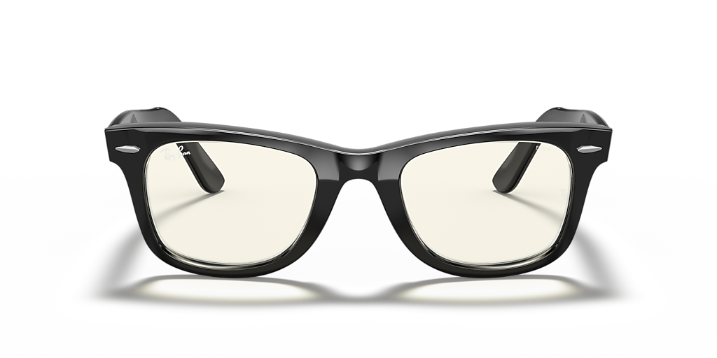 Ray-Ban Wayfarer Clear Evolve L (50 - 22) with Grey lenses and