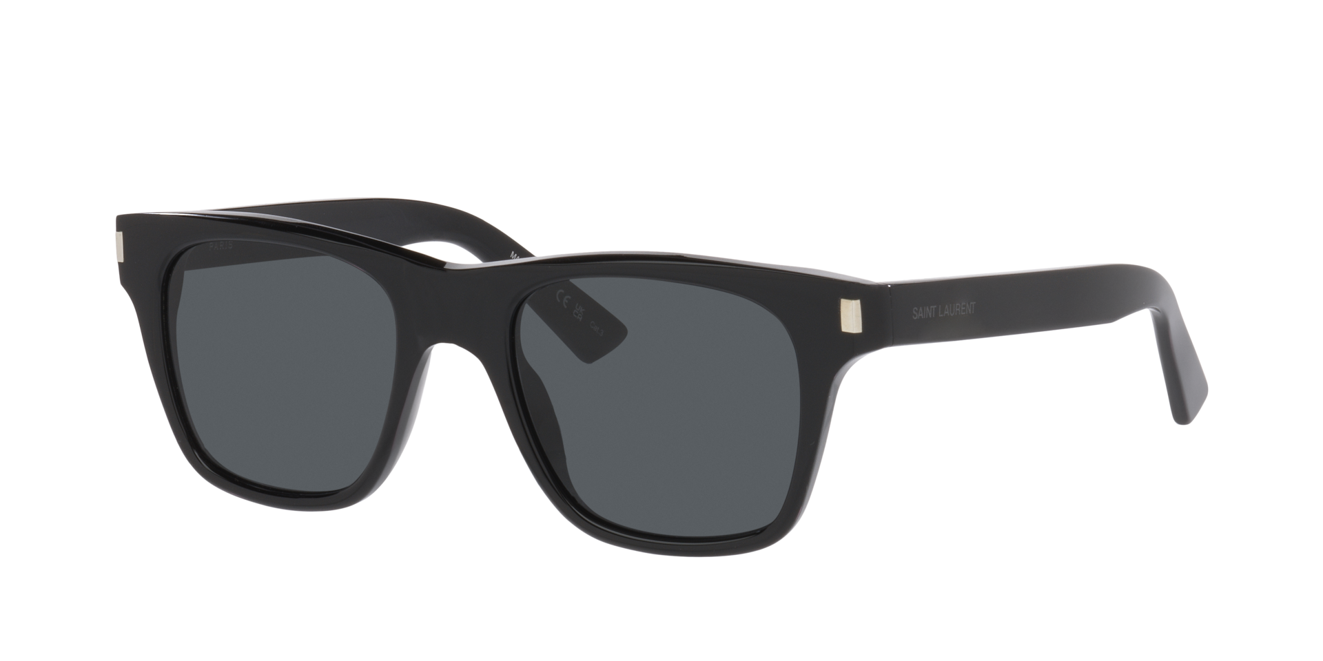 Saint Laurent Homme Sunglass Sl 875 - Couleur du Monture Noir Couleur de Lentille Noir 360 €