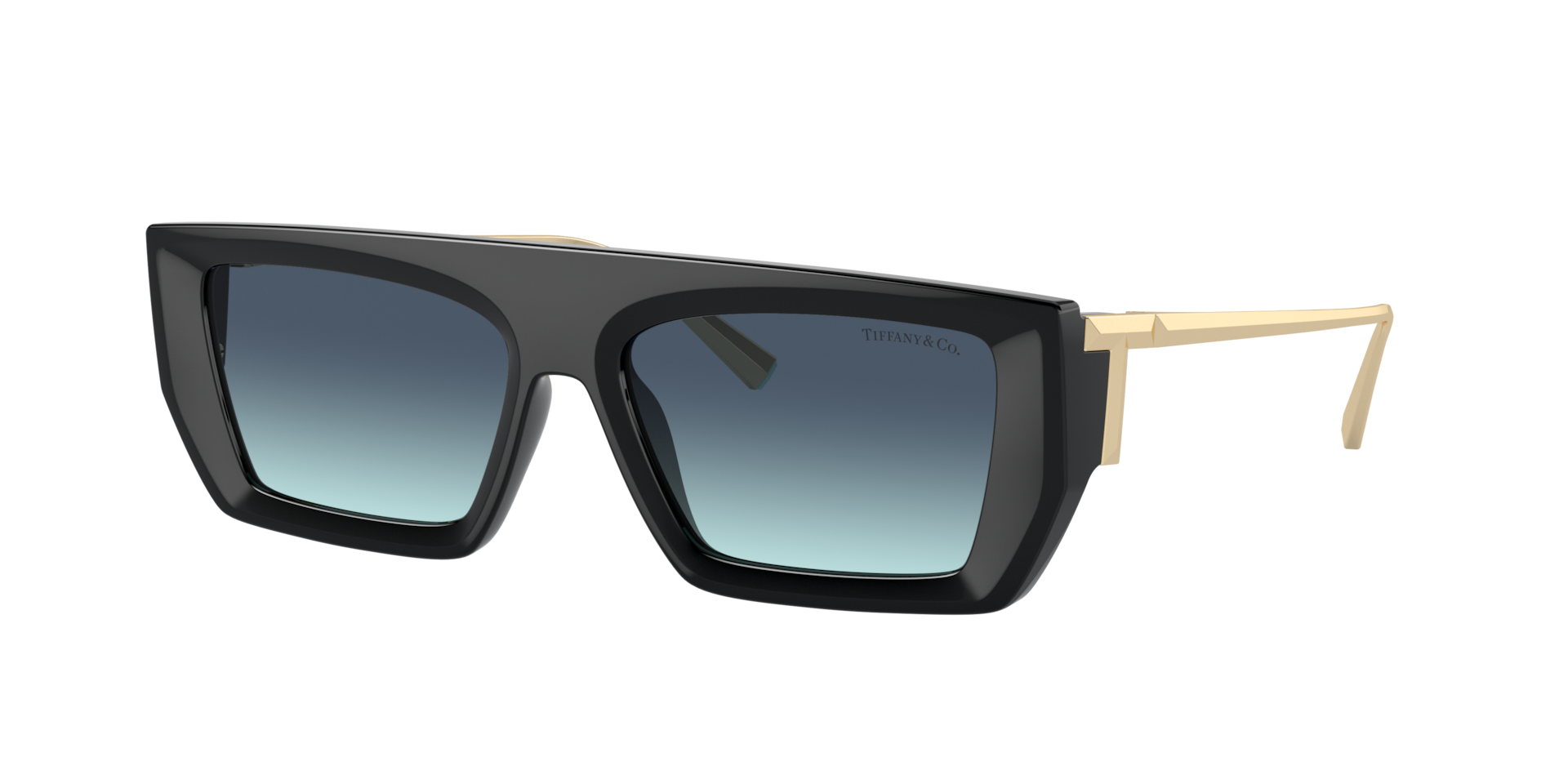 Tiffany & Co. Woman Sunglass TF4214U -  Frame color: Black, Lens color: Azure Gradient Blue