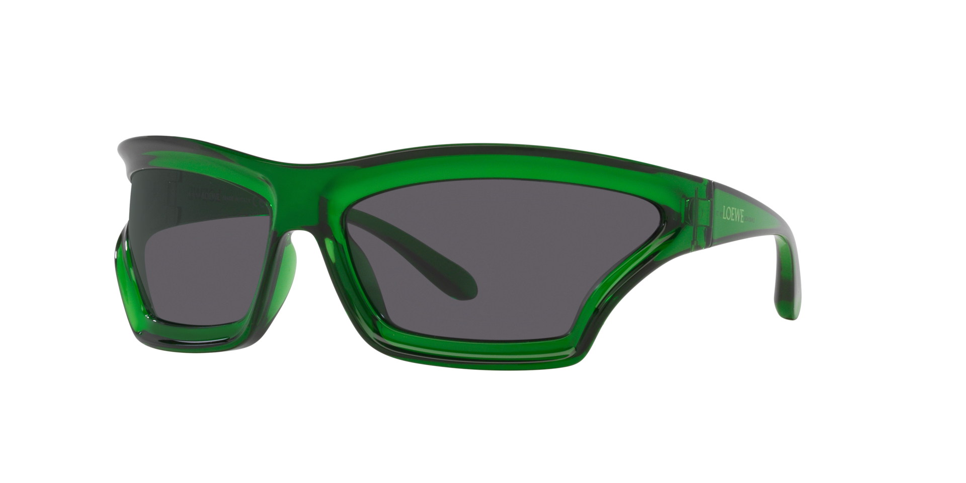 Loewe Femme Sunglass Paulas Ibiza LW40143U - Couleur du Monture Vert Couleur de Lentille Gris 185 €