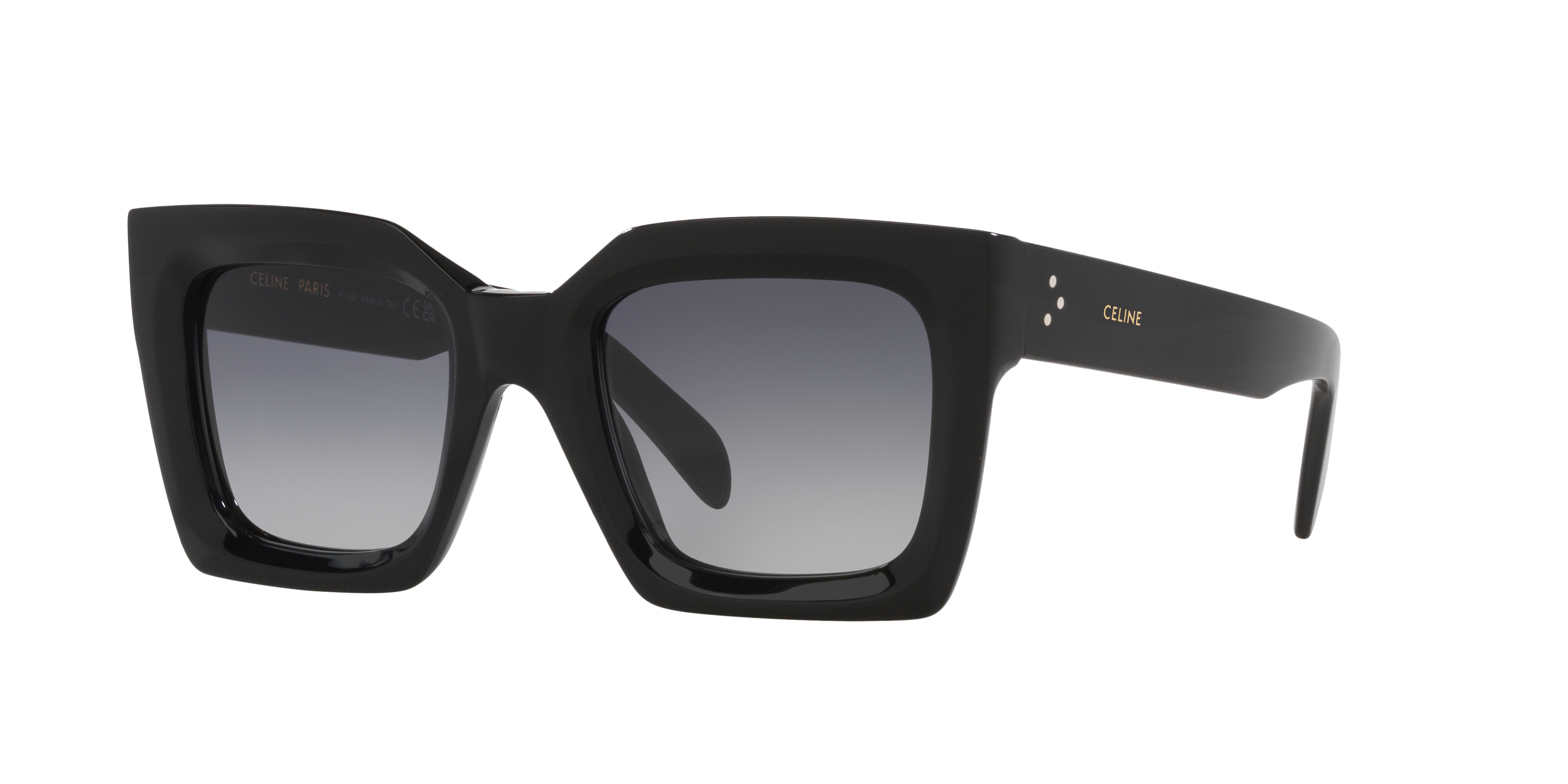 Celine CL40130I XS (51 - 22) with Grey lenses and Black frame