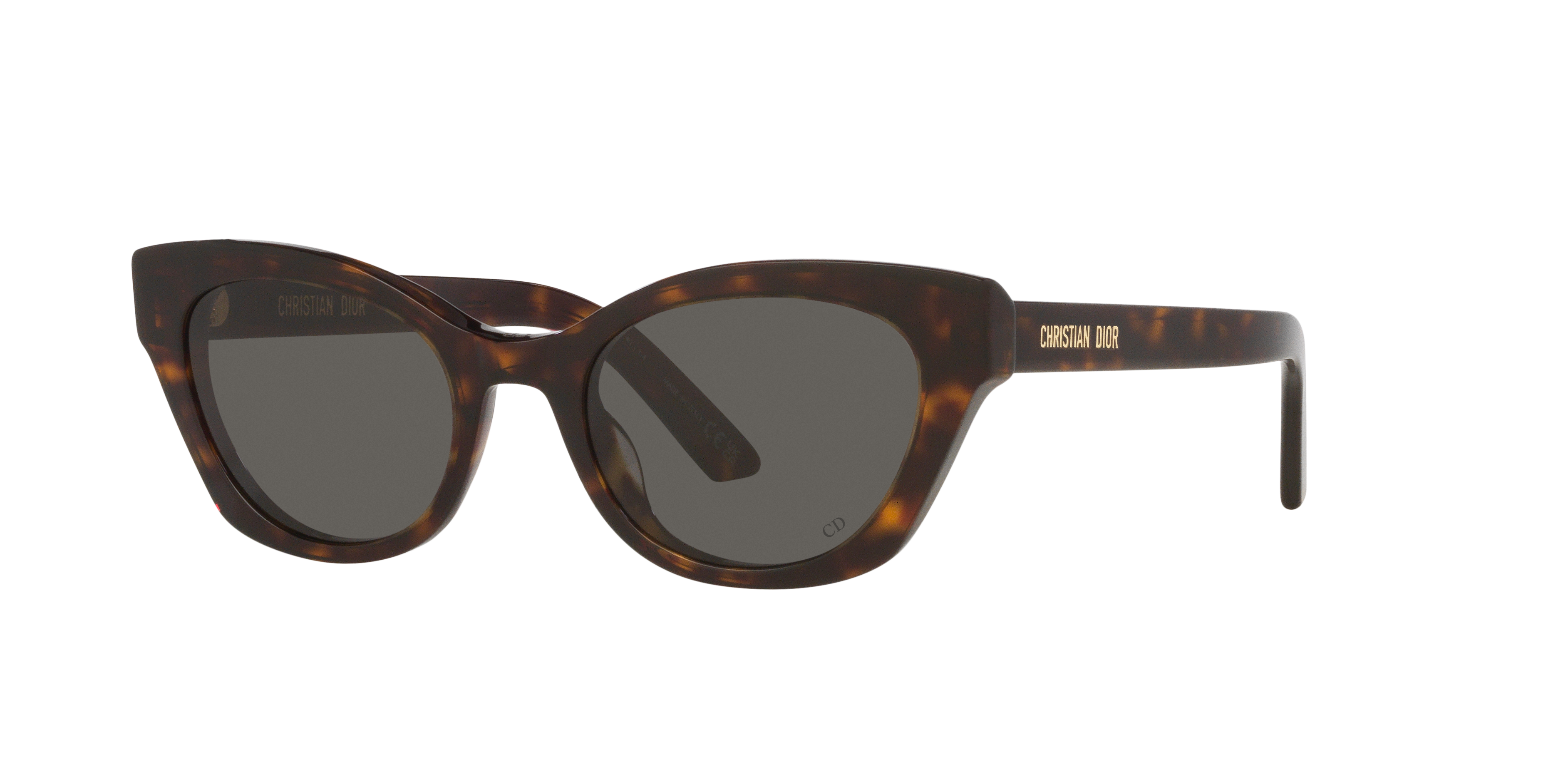 DIOR Cd40178I XS (51 - 20) with Grey lenses and Tortoise frame