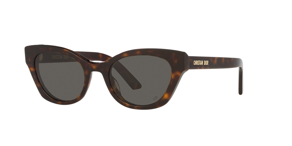 DIOR Cd40178I XS (51 - 20) with Grey lenses and Tortoise frame