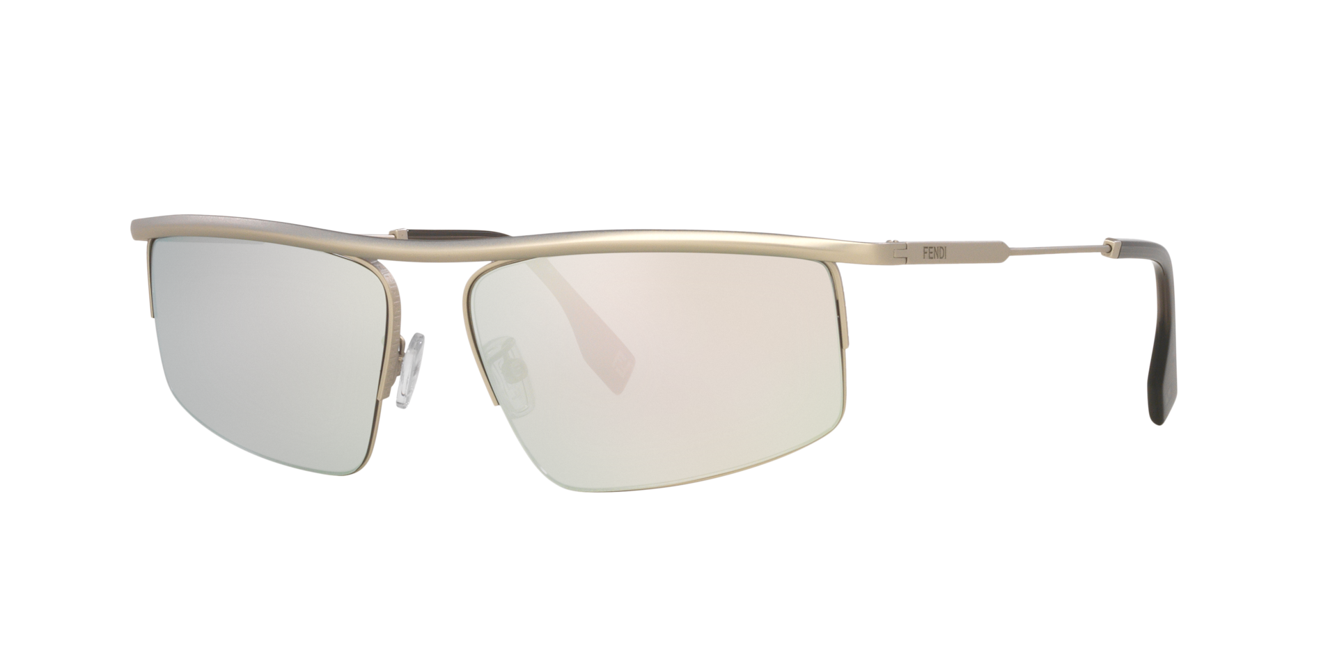 Fendi Homme Sunglass Fe40141U - Couleur du Monture Gris Couleur de Lentille Gris Effet miroir 215 €