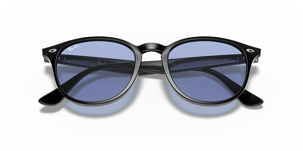 Ray-Ban RB4259 L (53 - 20) with Blue lenses and Black frame