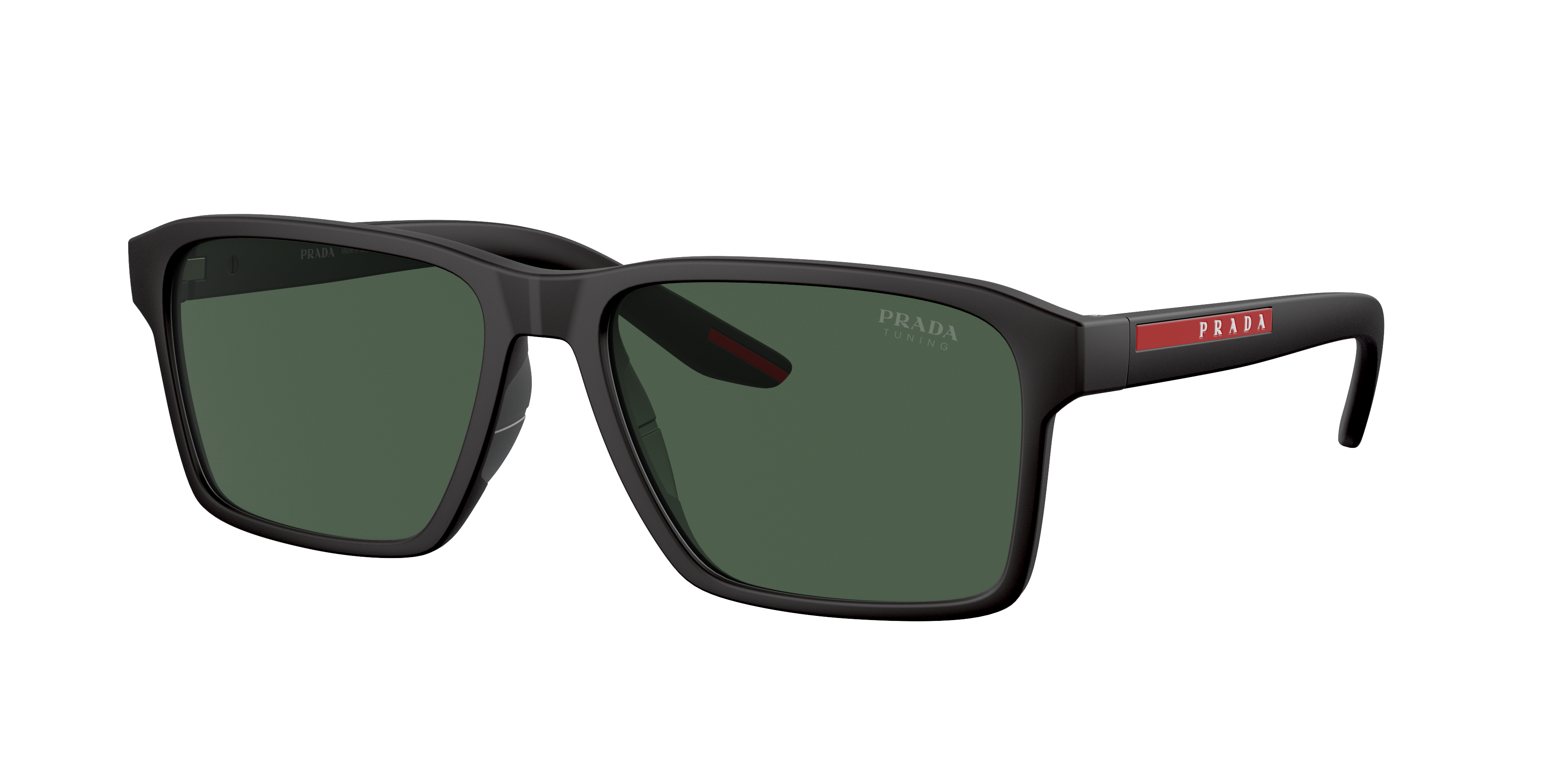 Prada Linea Rossa PS 05YS XXL (58 - 17) with Green lenses and